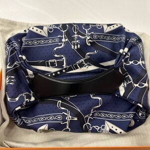 Hermes Balusoie Bag In Bleu